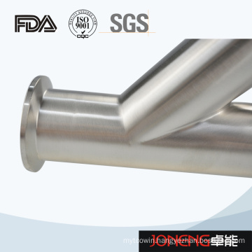 Stainless Steel Sanitary Y Type Tee Pipe Fitting (JN-FT1014)